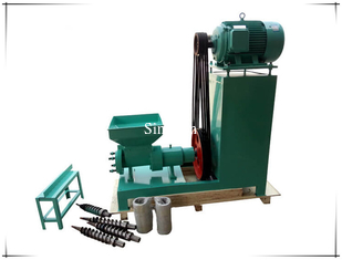 New type wood bamboo coconut shell electric sawdust charcoal briquette making machine