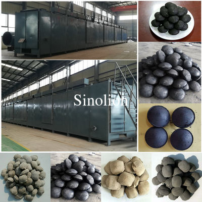 calidad  Blast furnace pillow square coke briquettes dryer equipment with factory price Fábrica