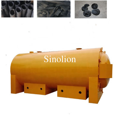 calidad  Factory smoke purification system bamboo coconut shell charcoal horizontal airflow carbonization furnace factory price Fábrica