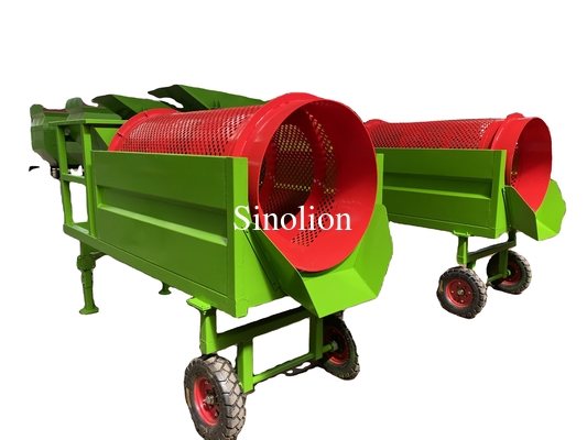 Equipos de pantalla de trompa de pequeña capacidad para el procesamiento de compost para fertilizantes agrícolas y arena