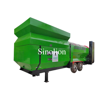 Máquina de tamizado de tierra con tamizador rotativo de compost con mejor y 220V Voltage 4.3*1.9*2.45m