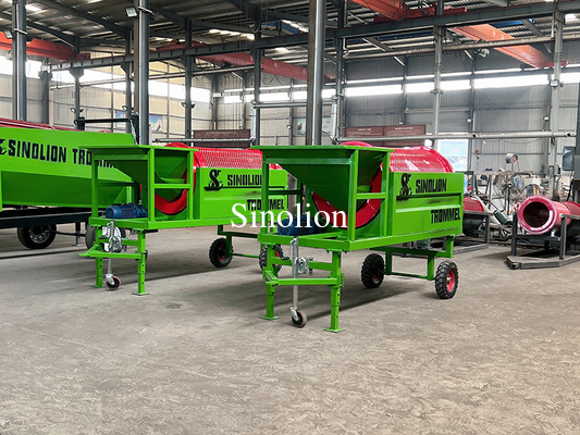 3.15*1.1*1.65M Mobile Topsoil Screener Trommel Screen Machine de Zhengzhou Sinolion y también de China