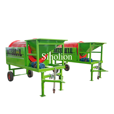 Precio Barato Portable Mobile Topsoil Screener pantalla de energía para compostaje de venta