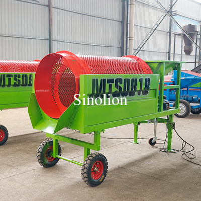 Precio Barato Portable Mobile Topsoil Screener pantalla de energía para compostaje de venta