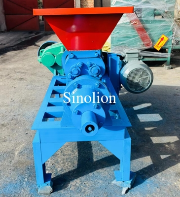 Máquina de extrusión de carbón y carbón de leña