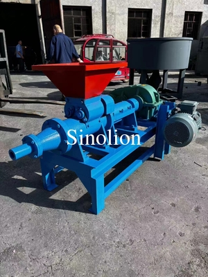 Máquina de extrusión de carbón y carbón de leña