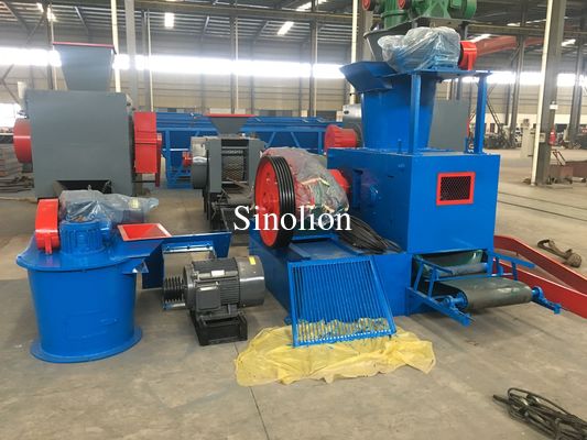 Máquina de briquetas con prensas de rodillos para la briquetación de polvo de aluminio