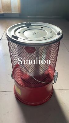 Grill de carbón hexagonal para cocinar briquetas