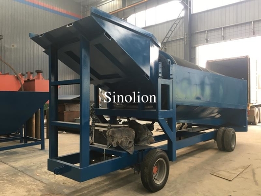 Equipo de pantalla de alta capacidad para minería y más planta de lavado de oro con cinta transportadora