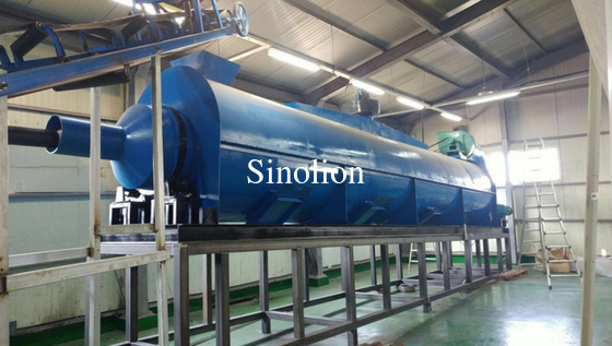 Horno de biomasa industrial de pequeño tamaño Parches de madera Secadora rotativa de aserrín