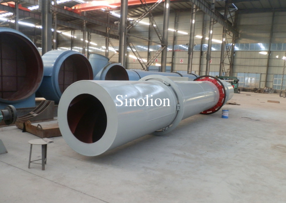 máquinas secadoras de tambor rotativas secado de arena con alta eficiencia en la utilización térmica