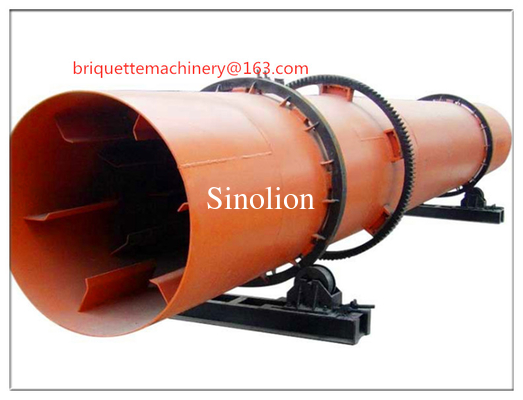 China Fábrica ISO Industria de silicona pequeña / cemento / arena secador rotativo equipo de horno de secado al vacío