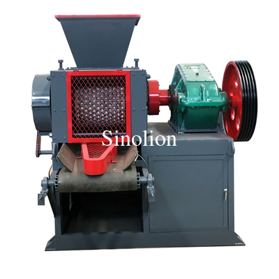 El hierro del mineral de hierro de esponja convierte la briqueta mineral de la prensa en escoria del rodillo que hace la máquina