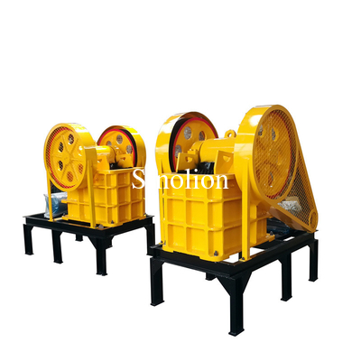 Equipo de extracción de rocas PE150x250 triturador de mandíbula con ISO SGS aprobado