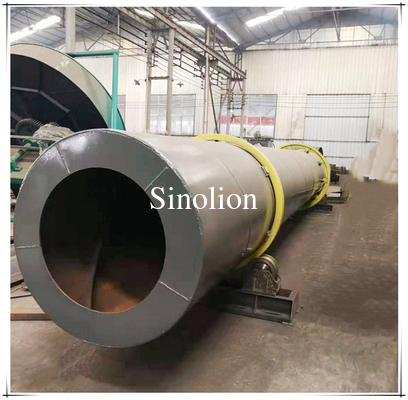 Ampliamente utilizado en la minería de mineral Equipo de secador de tambor de modelo pequeño