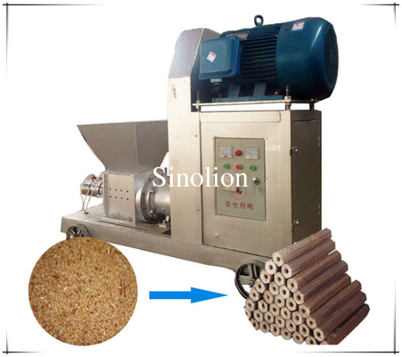 Briqueta inútil agra que hace máquina la pequeña máquina de la briqueta de la cáscara del arroz para la cáscara del arroz