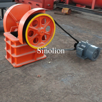 triturador de mandíbula de piedra de la serie PE de pequeño modelo PE150*250 de capacidad 1-3t/h