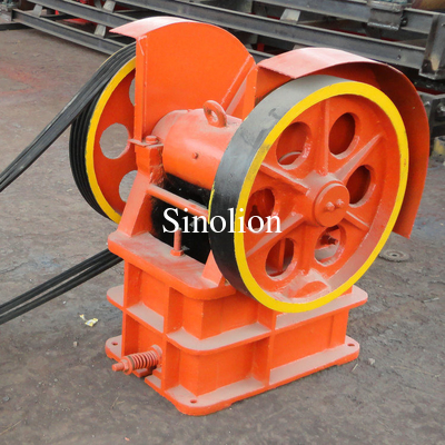 triturador de mandíbula de piedra de la serie PE de pequeño modelo PE150*250 de capacidad 1-3t/h